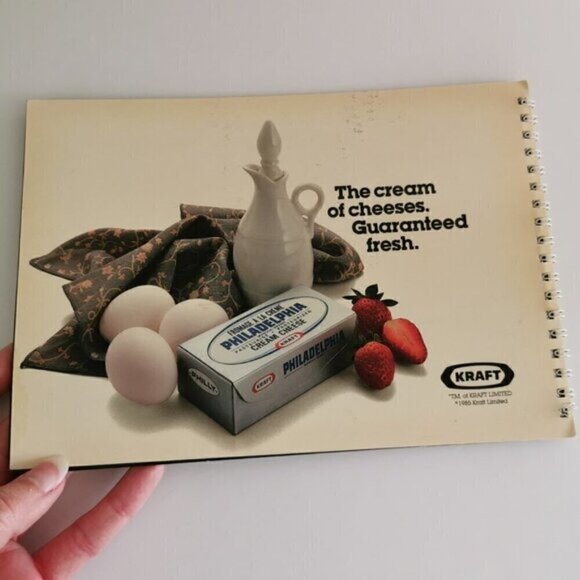 1980s Phabulous Philly Cookbook Philadelphia Cream Cheese Recipes Baking Kraft - Picture 2 of 8